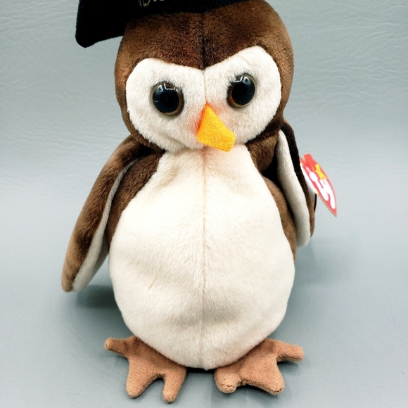 Ty | Toys | Ty Beanie Baby Wise The Owl Class Of 998 Graduate Nwt Plush ...